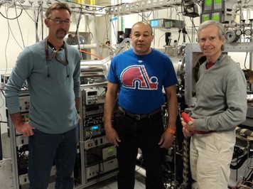 Photo of BC ISR members Shaun Ard, John Williamson, and Thomas Miller