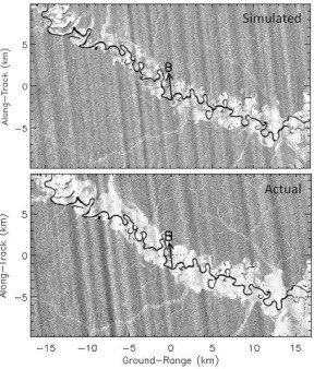 PALSAR instrument reading of Amazon Basin