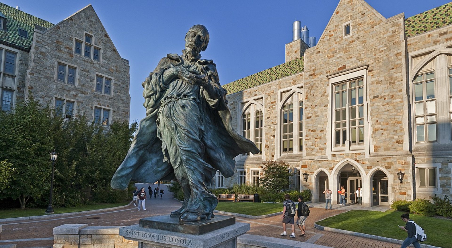 St. Ignatius statue