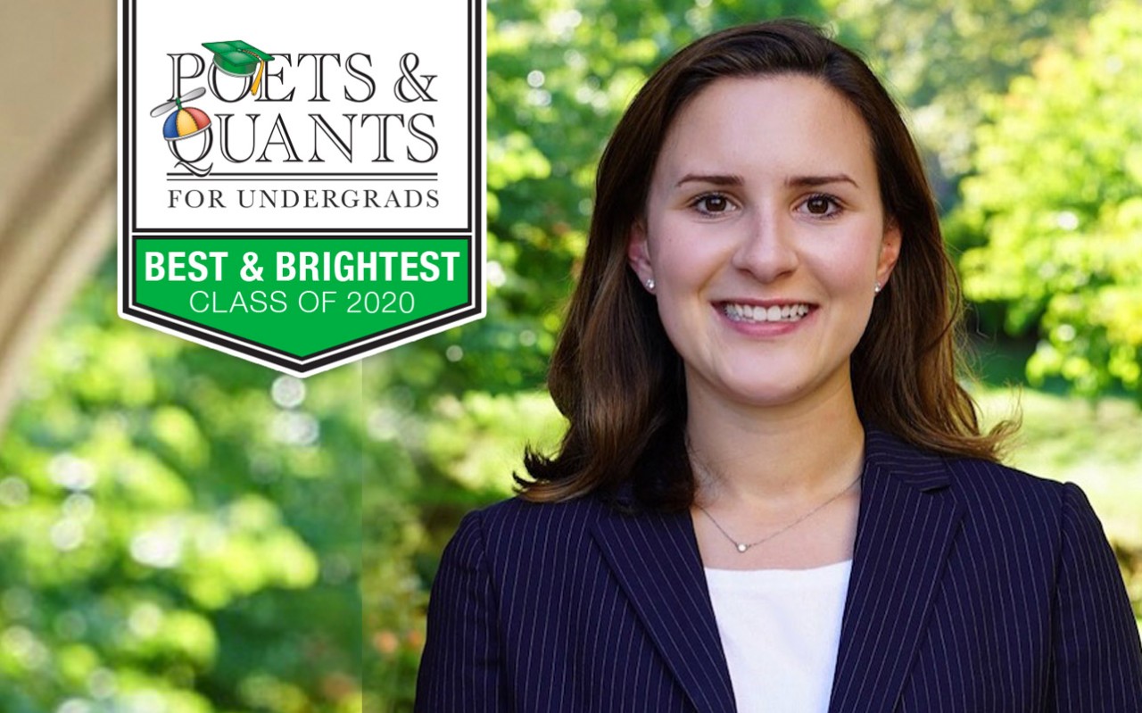 PoetsandQuantsForUndergrads-2020BestBrightest-Allison-Ferreira Allison Ferreira
