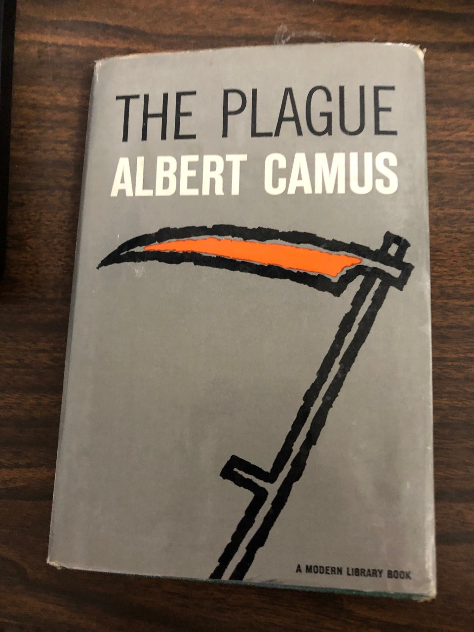 Camus' The Plague book cover