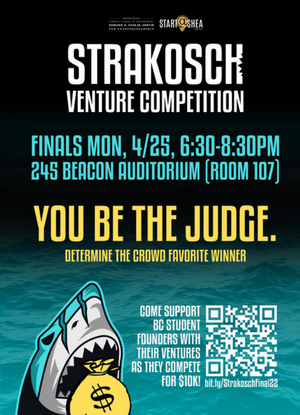 Student Entrepreneurs Strakosch Competition  - 1