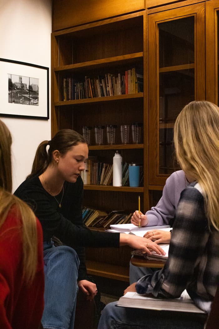 Jordan Klumb hosting office hours