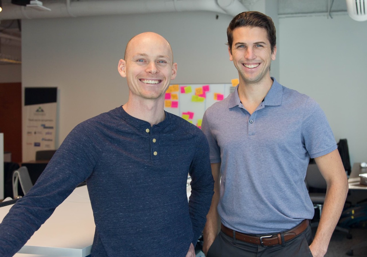 Photo of  Peter MacDonald and Joe Schnare 