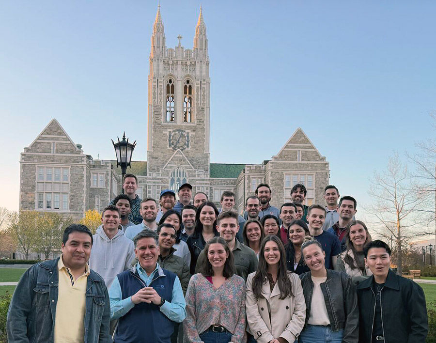 Image of AI in Business class group photo