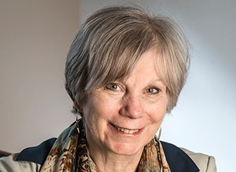 headshot of Sandra Waddock smiling 