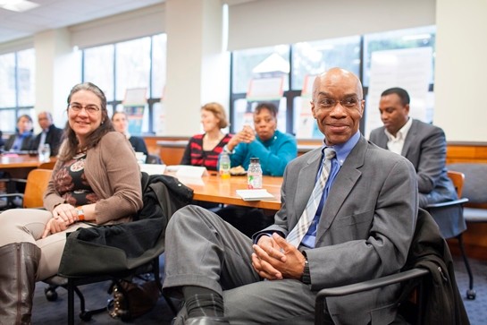 Colleagues in a meeting