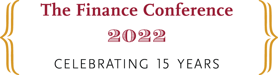 Finance Conference 2022 Celebrating 15 years