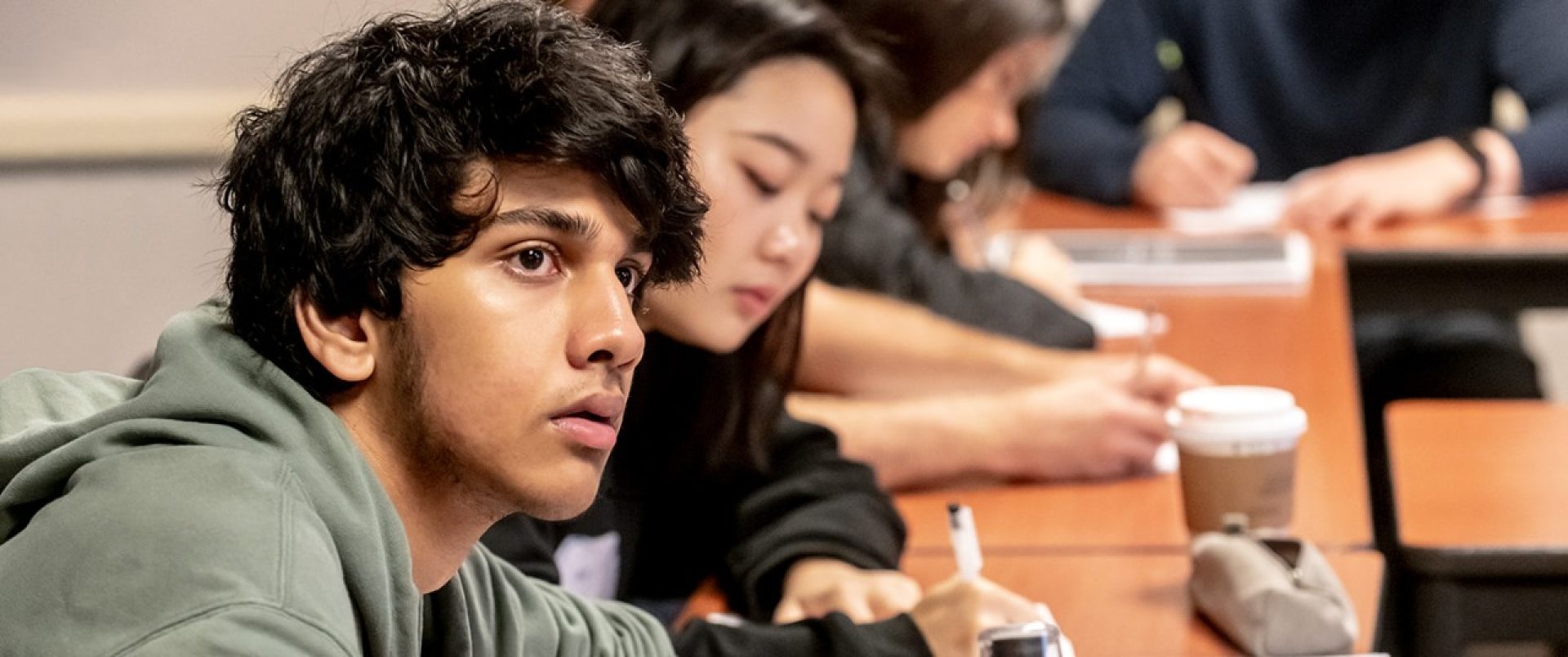 students in a classroom