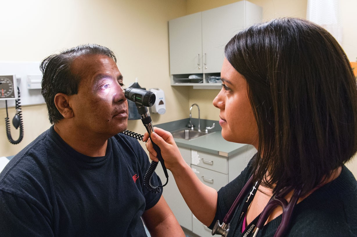 Eye exam