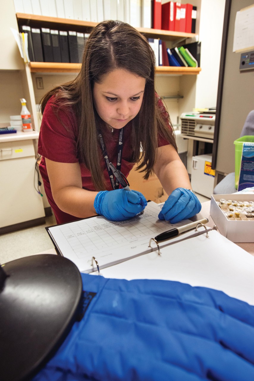 Amanda Barbosa '14. Photograph: Lee Pellegrini