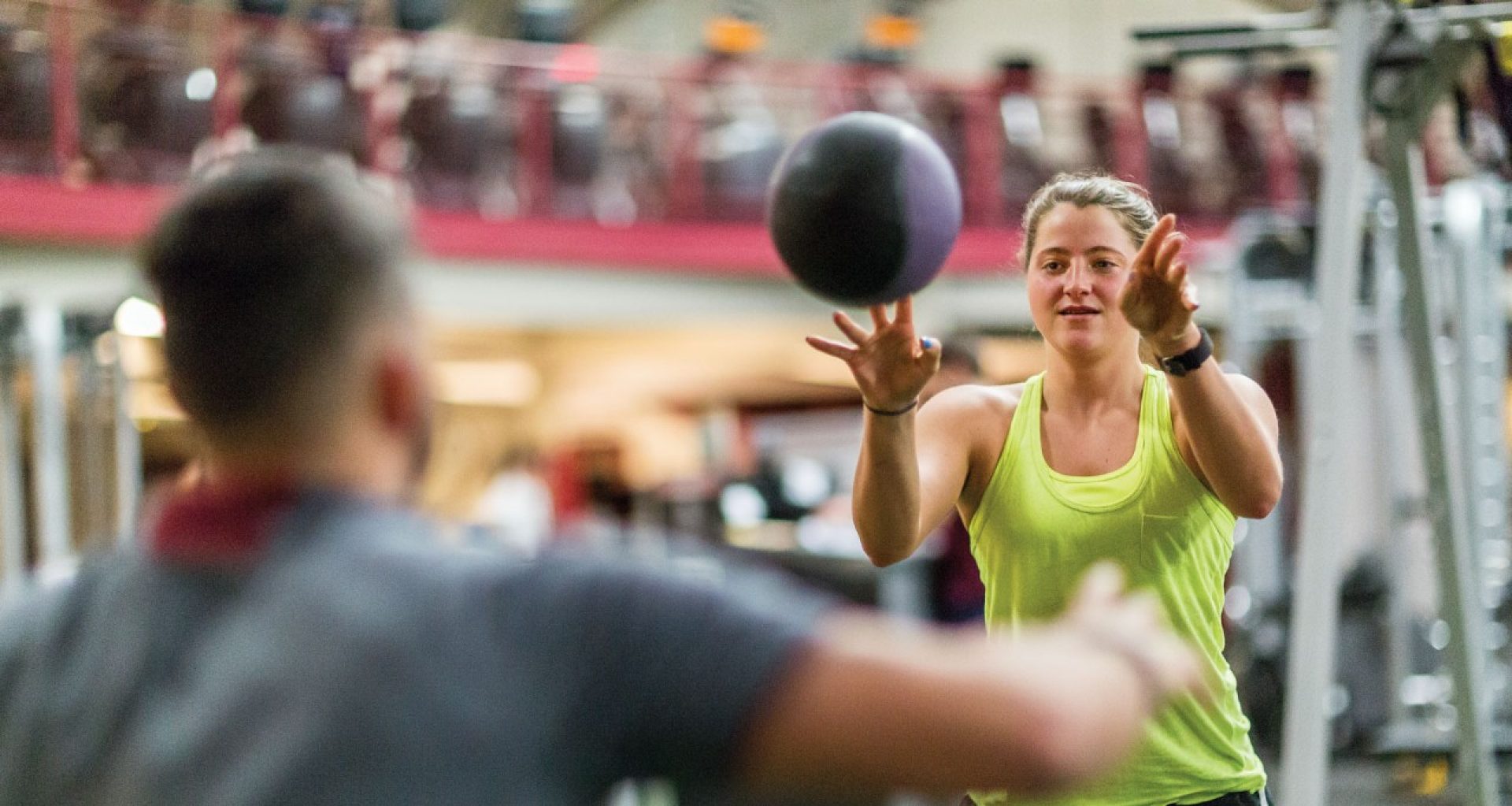 Young veterans get fit alongside Boston College student-athletes in a new Connell School wellness program