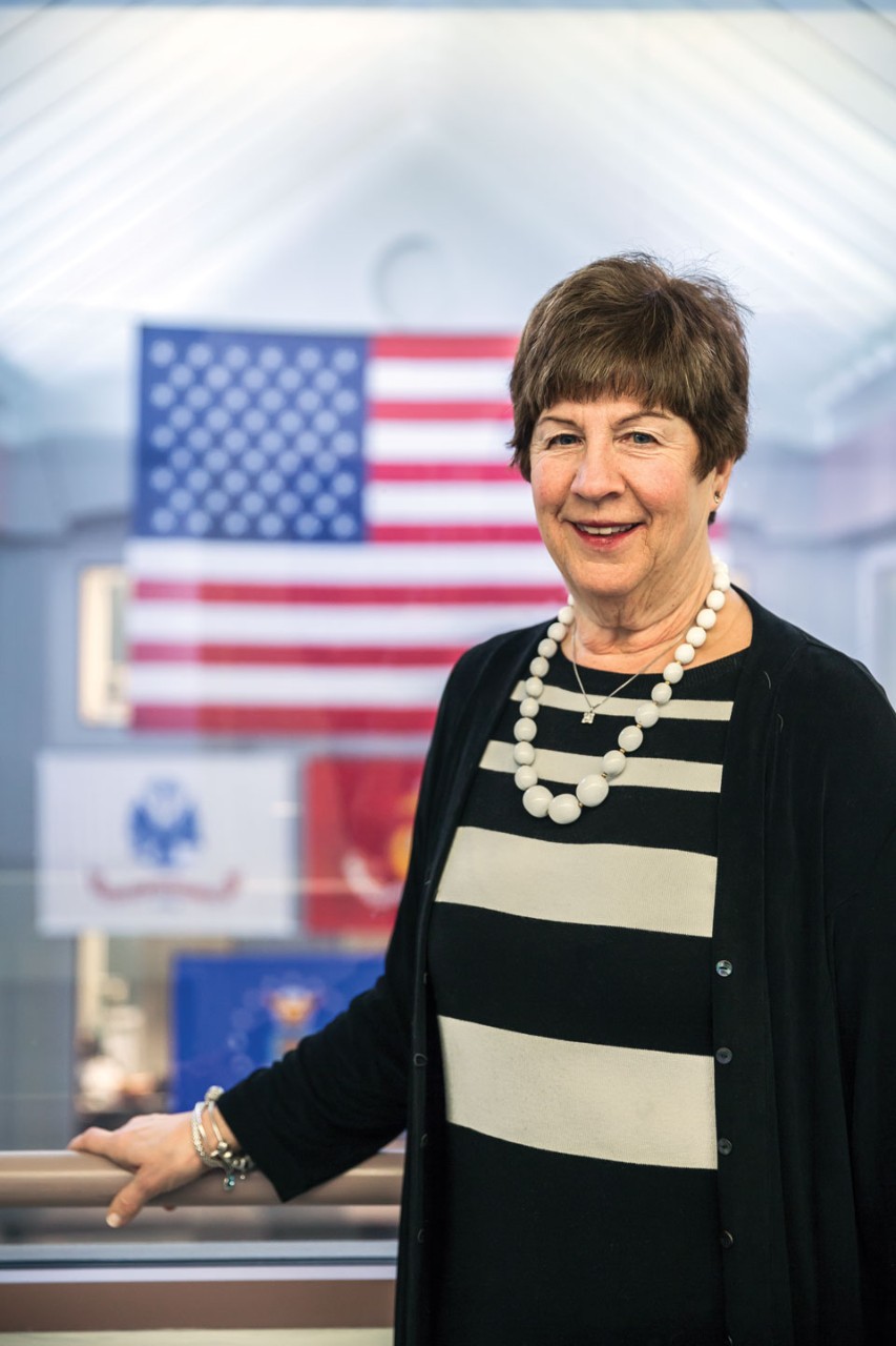 Cecilia McVey ’72, the associate director of Nursing and Patient Services for the VA Boston Healthcare System