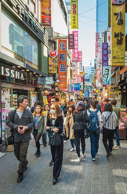 Seoul Street Scene