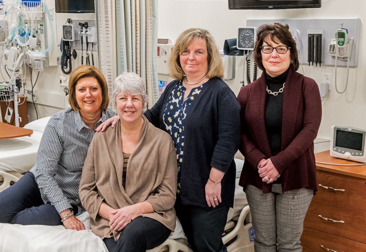 Program developers and staff, from left, Cullinan, Foley-Kass, Smith, and DeSanto-Madeya.