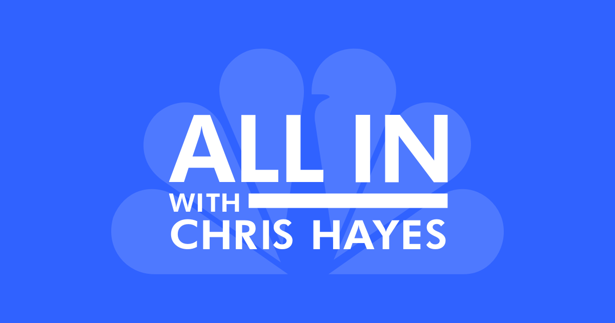 All in with Chris Hayes logo