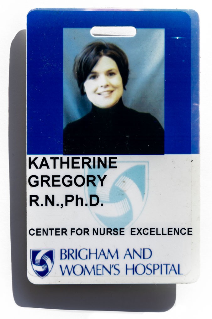 Brigham and Women's Hospital Center of Nursing Excellence ID of Katherine Gregory