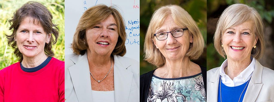 Jane Ashley, Dorothy Jones, Ellen Mahoney, and Jean Weyman