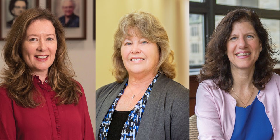 Photo of Karen Lyons, Luanne Nugent, and Laura White