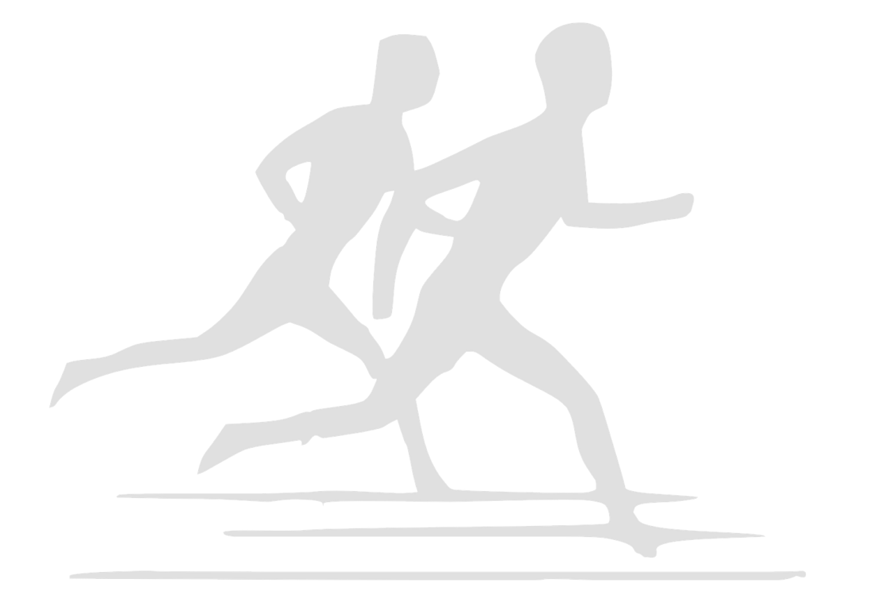 Graphic of two runners