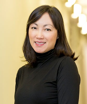 Tam Nguyen in black turtleneck