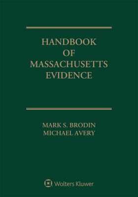 Handbook of Massachusetts Evidence book cover