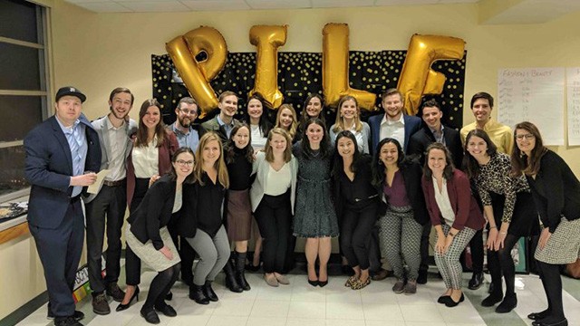 PILF Students at event