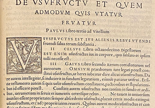 [The Pisan or Florentine Pandects] Digestorum Pandectarum. Florence, 1553.