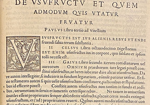 [The Pisan or Florentine Pandects] Digestorum Pandectarum. Florence, 1553.