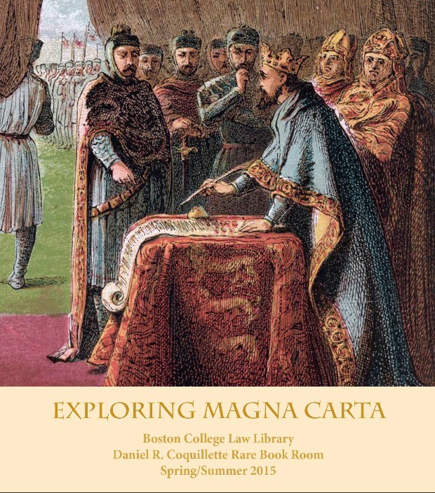 Exploring Magna Carta Rare Book Room Exhibit Cover