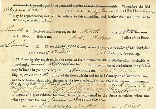 Complaint for Theft