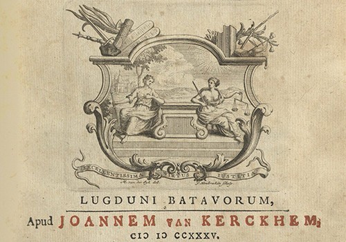 Cornelii van Bynkershoek, Observationum Juris Romani Libri Quatuor. Leiden, 1735.