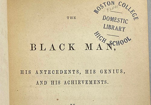 William Wells Brown, The Black Man, His Antecedents, His Genius, and His Achievements. New York, 1863. 
