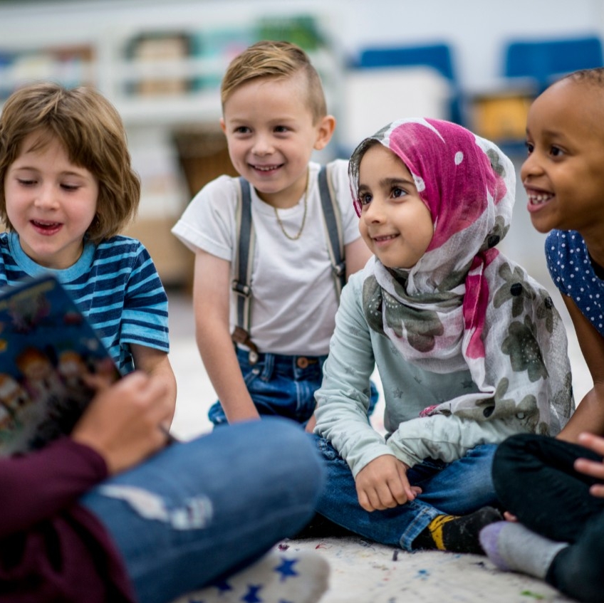 Students in classroom