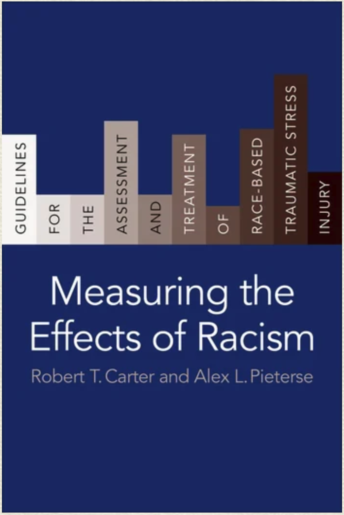 Book cover: Measuring the effects of racism