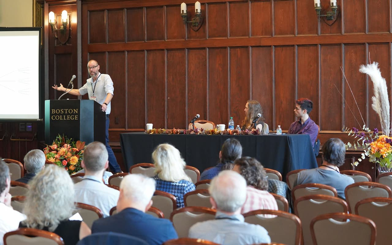 Derek Hook giving an address at Psychology and the Other conference