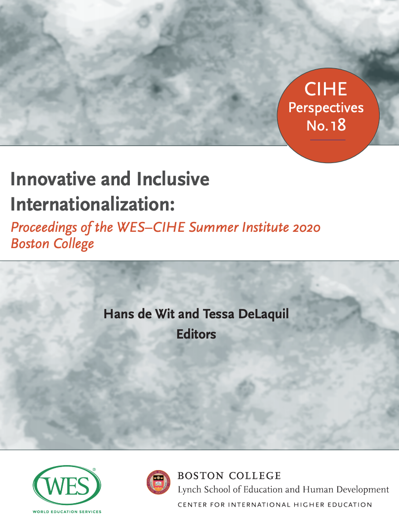 Photo of CIHE Perspectives series (No. 18)