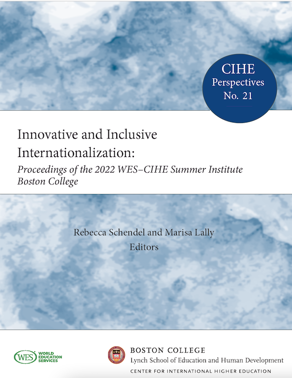 Photo of CIHE Perspectives series (No. 18)