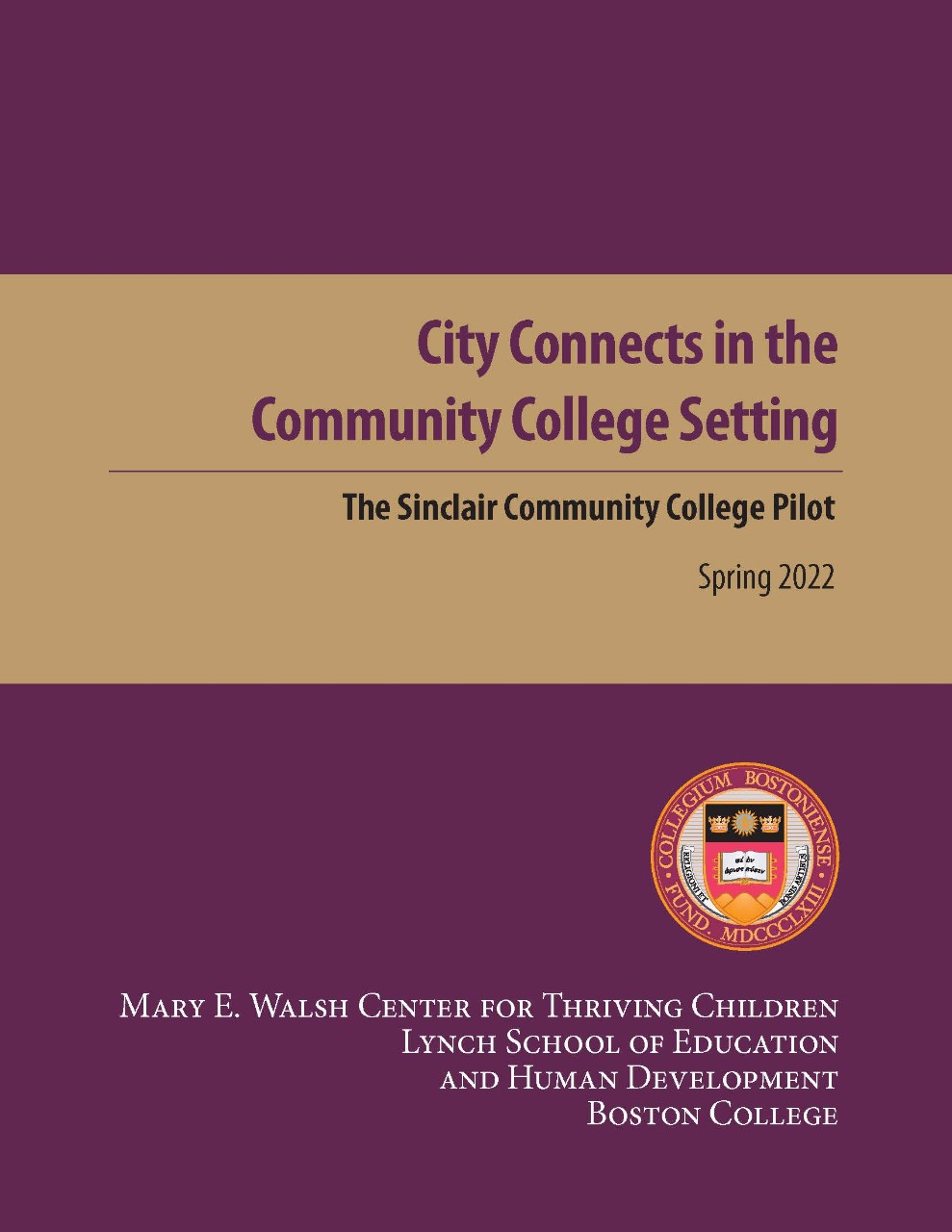 City Connects In the Community College Setting cover image