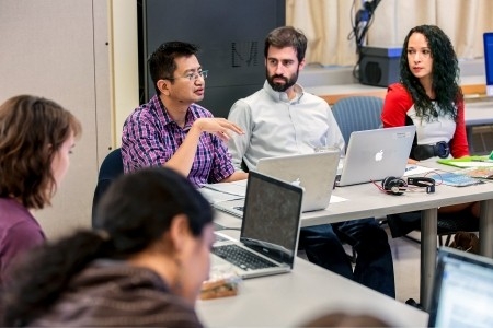 Students in class