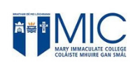 Mary Immaculate College logo