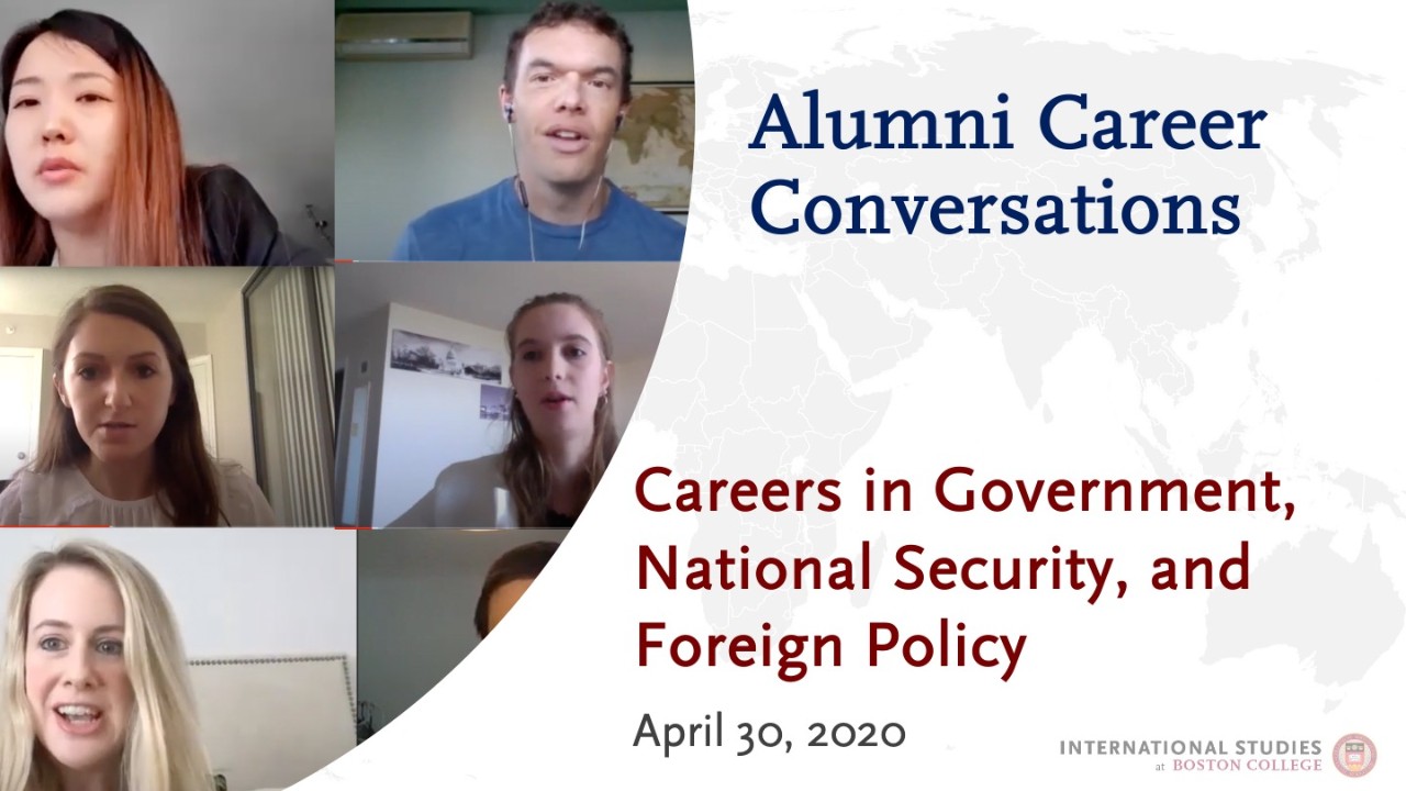 Careers in Government, National Security, and Foreign Policy title card