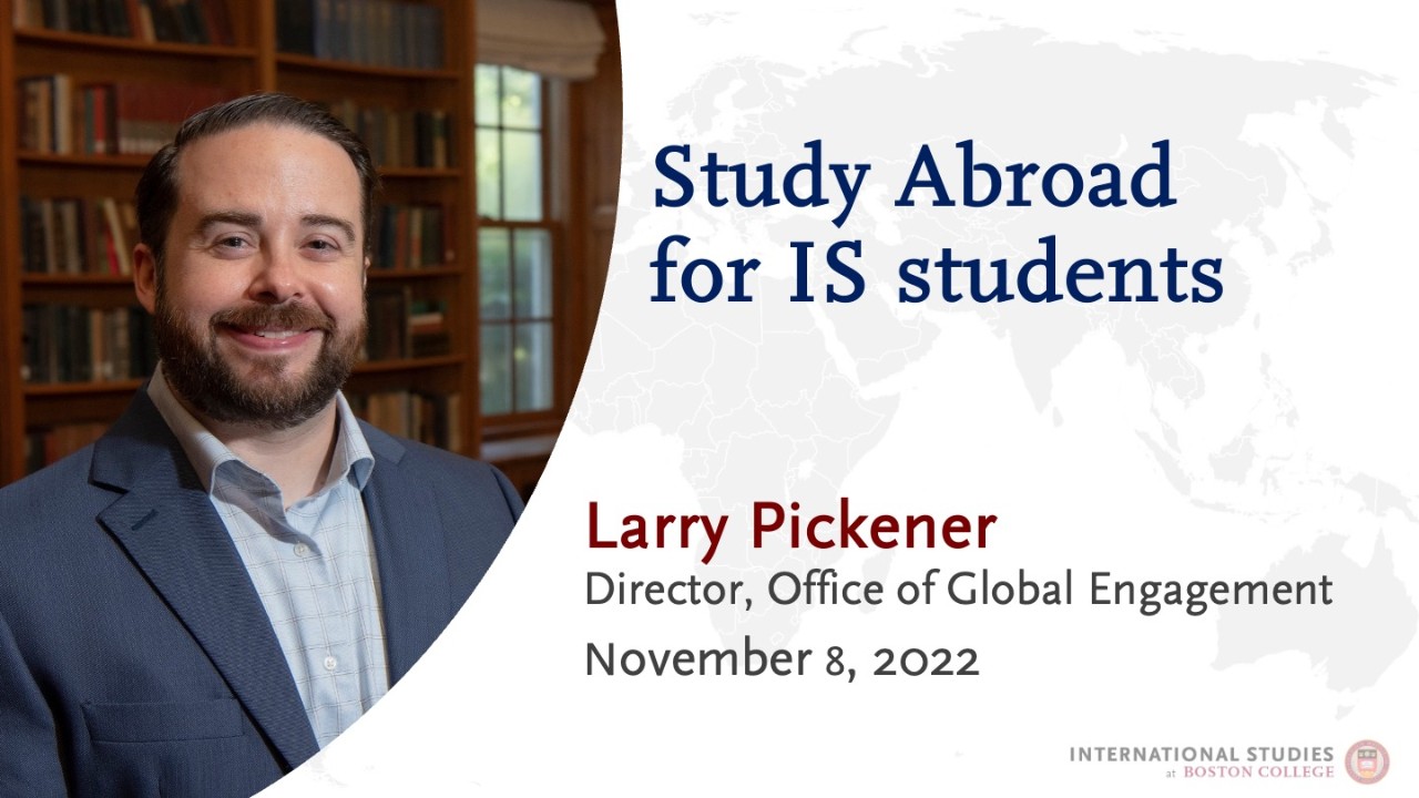 Study Abroad Info Session Nov. 8, 2022