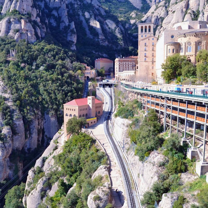 Riley Ford '21 writes: "During my time studying abroad, I really enjoyed my trip to Montserrat, Spain, a place where St. Ignatius spent time during his pilgrimage."