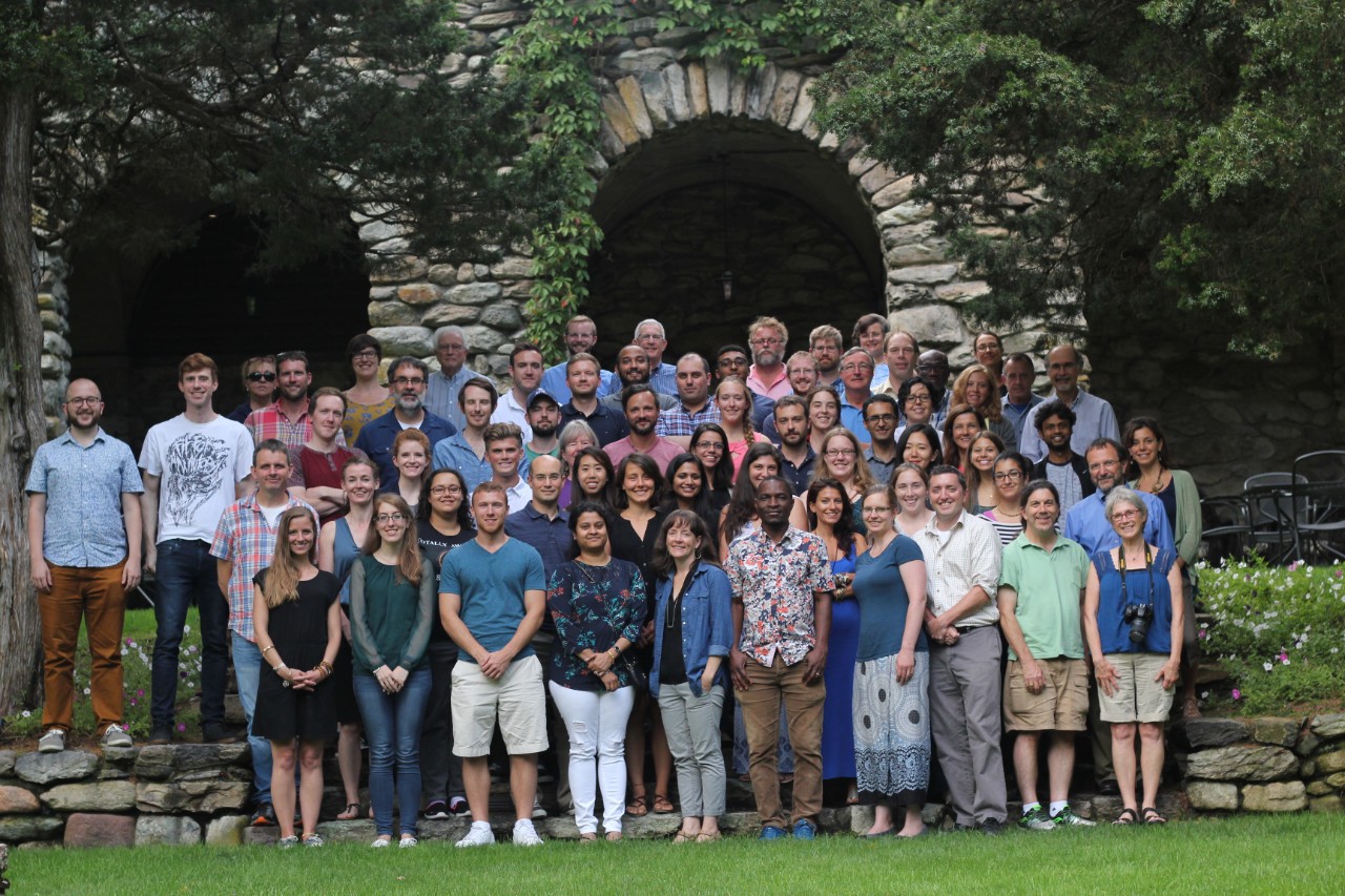 Photo of Group photo of biology retreat participants