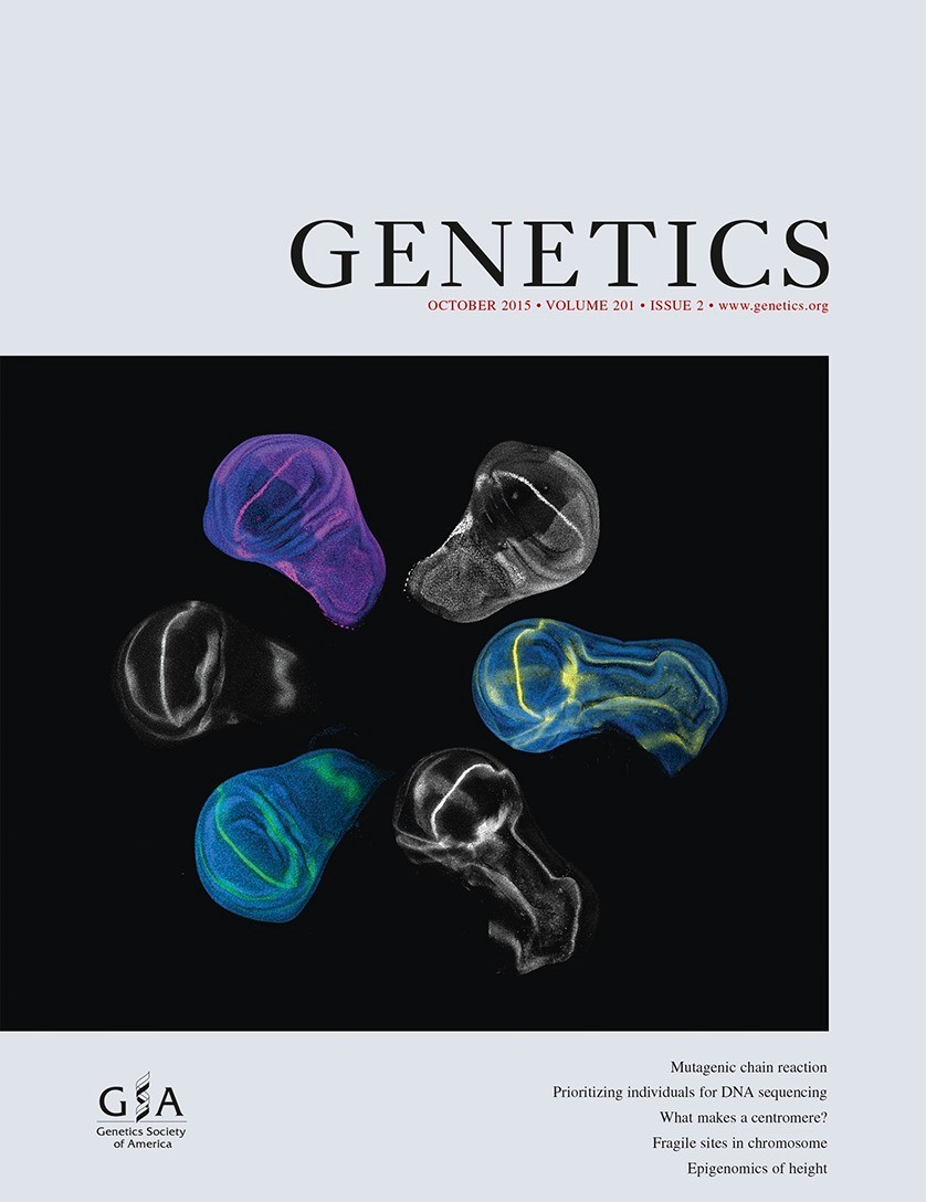 Photo of Genetics journal cover