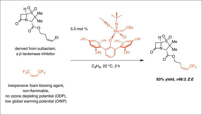 Molybdenum chloride catalysts for Z-selective olefin metathesis reactions