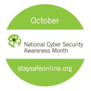 Photo of National Cyber Security Awareness Month Logo
