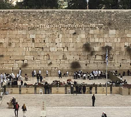 The Western 'Wailing' Wall, Jerusalem