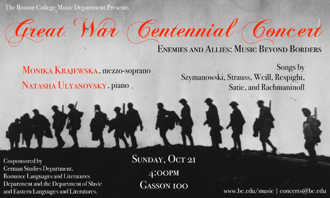 Photo of Great War Centennial Concert